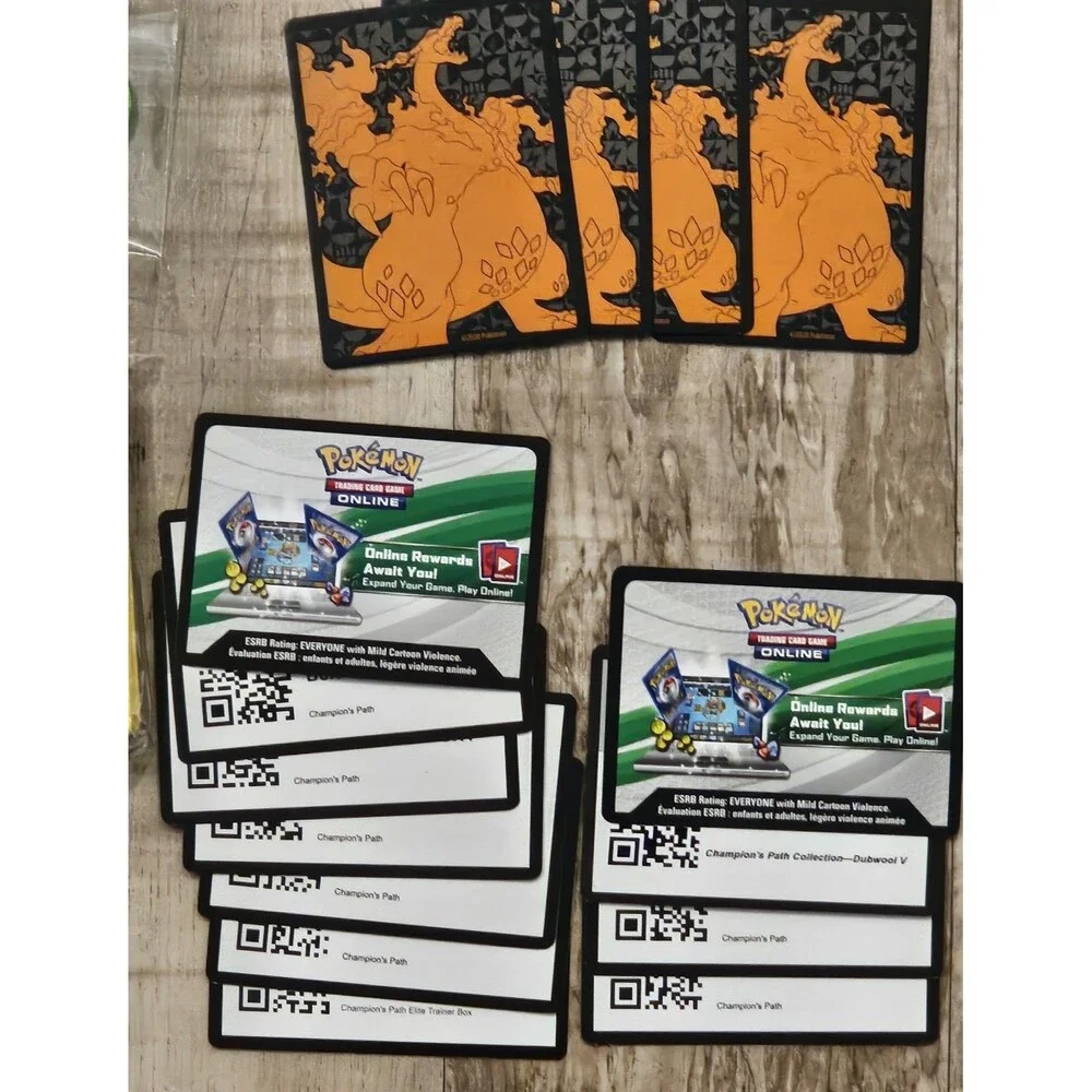 Pokemon Trading Card Game Champions Path ETB Elite Trainer Box OPEN No Packs